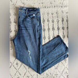 LOFT 90s high waist straight jean